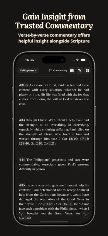 Protos: Bible Study Commentary screenshot 6 of 10