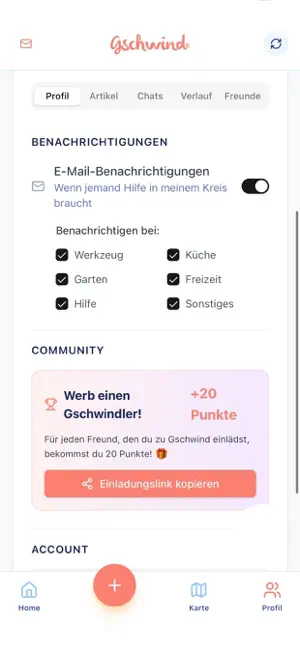 Gschwind App screenshot 4