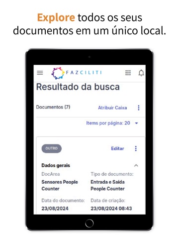 Myndware iPad screenshot