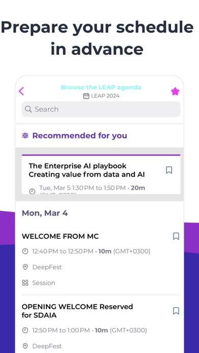 Screenshot 3 of LEAP 2026 App