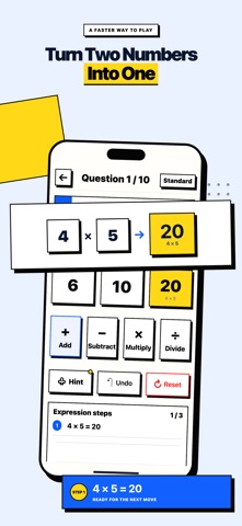 Mental Math 24: Number Puzzle Screenshot 2 of 5