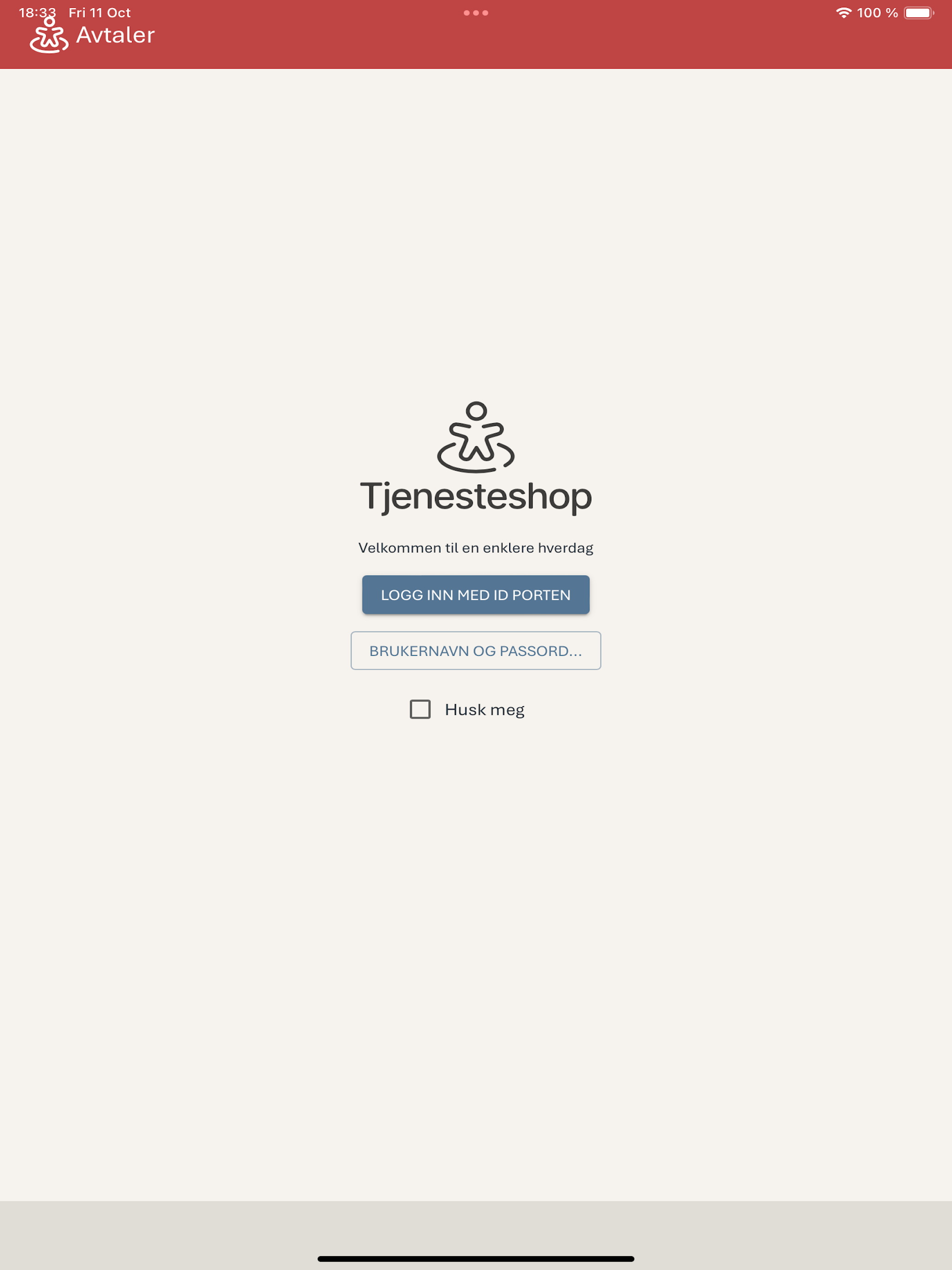 Tjenesteshop