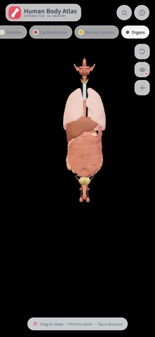 HumanBodyAtlas iPhone screenshot