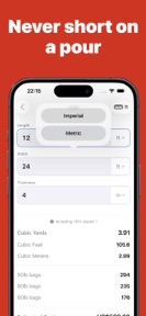 Concrete Calculator - Slab screenshot