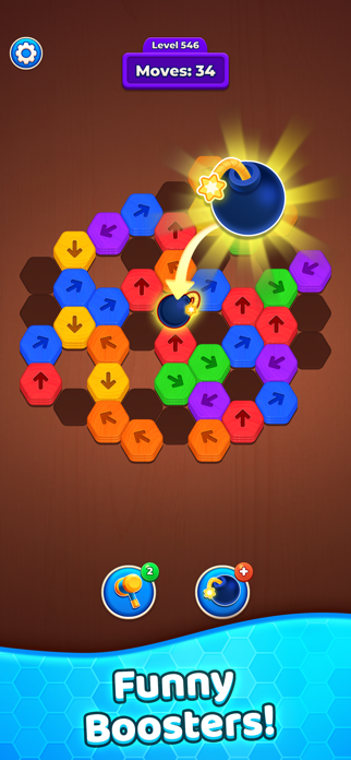 Hexa Block Out Screenshot 6 of 7