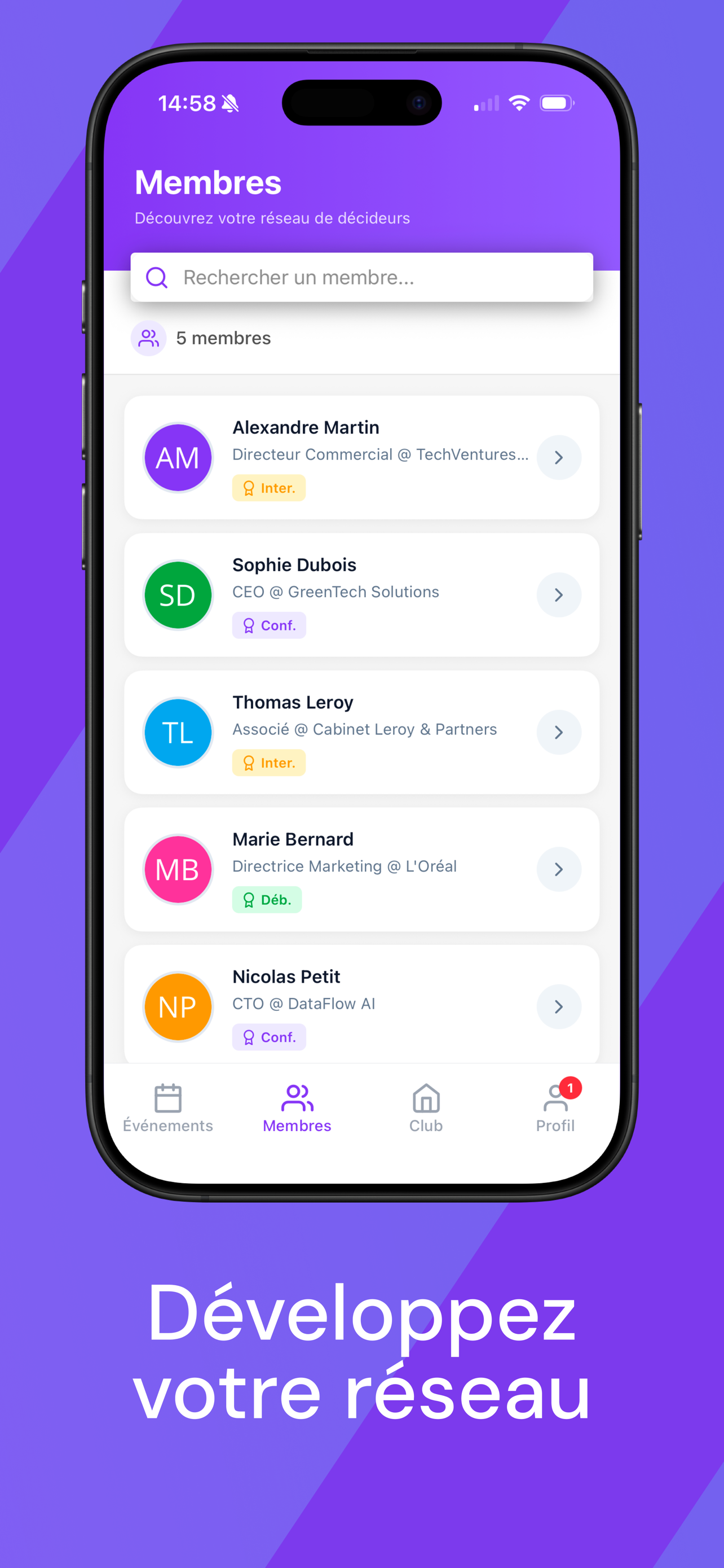 PadelPro - Networking Business screenshot 2
