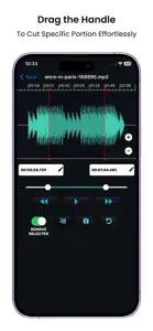 Audio Cutter Converter Merger screenshot #1 for iPhone