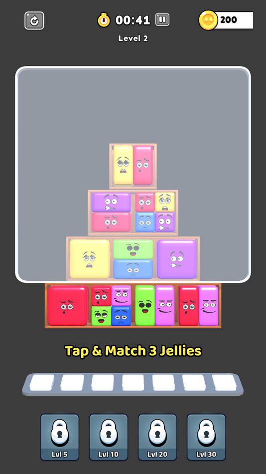 #1. Jelly Triple Match (iOS) 由: Mert Yilmaz