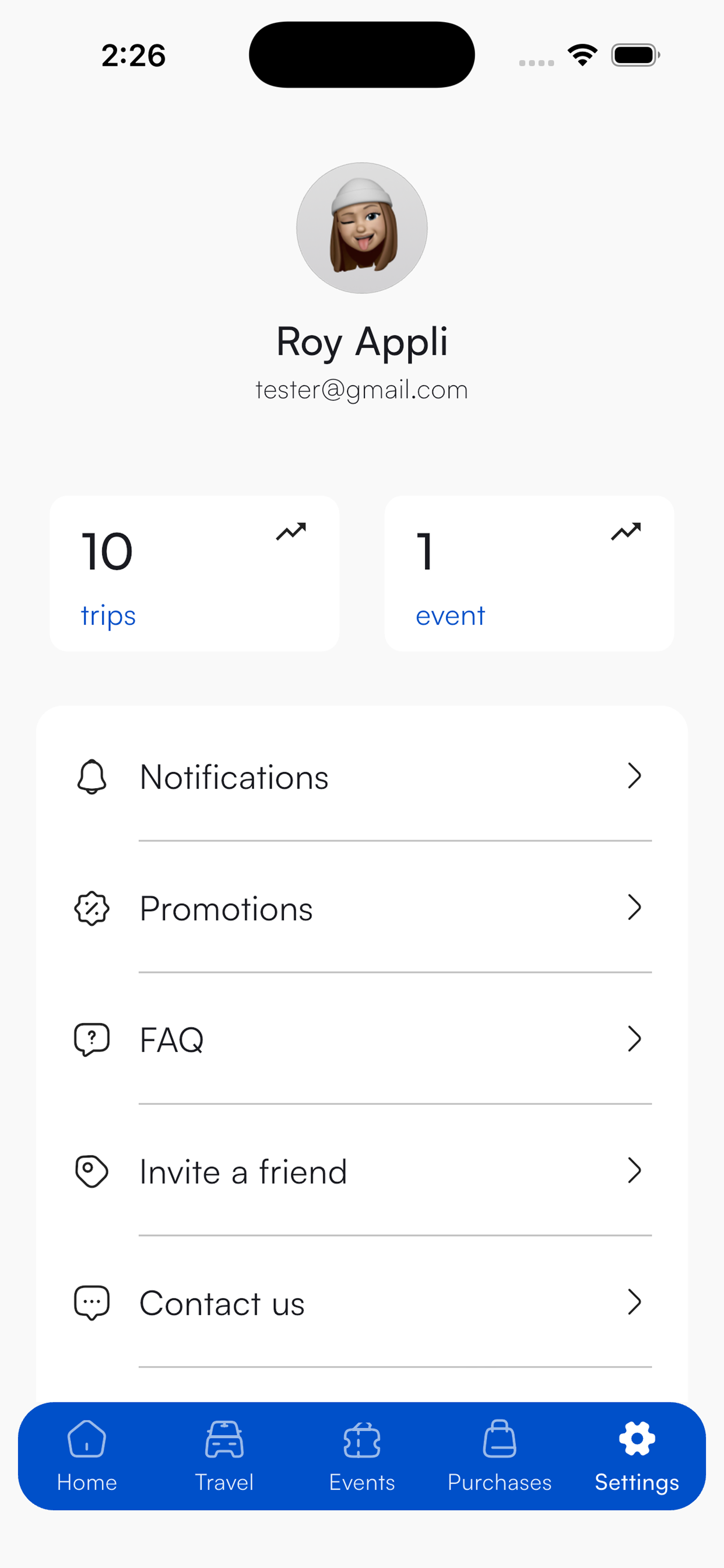 Mytrotro ticketing app screenshot 5