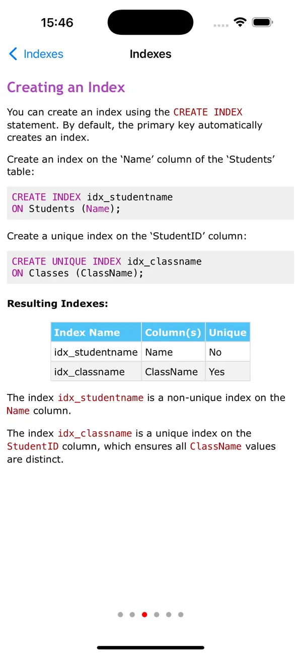 #3. SQL Programming Guide (iOS) Von: ALG Software Lab
