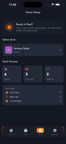 Go Event Game screenshot