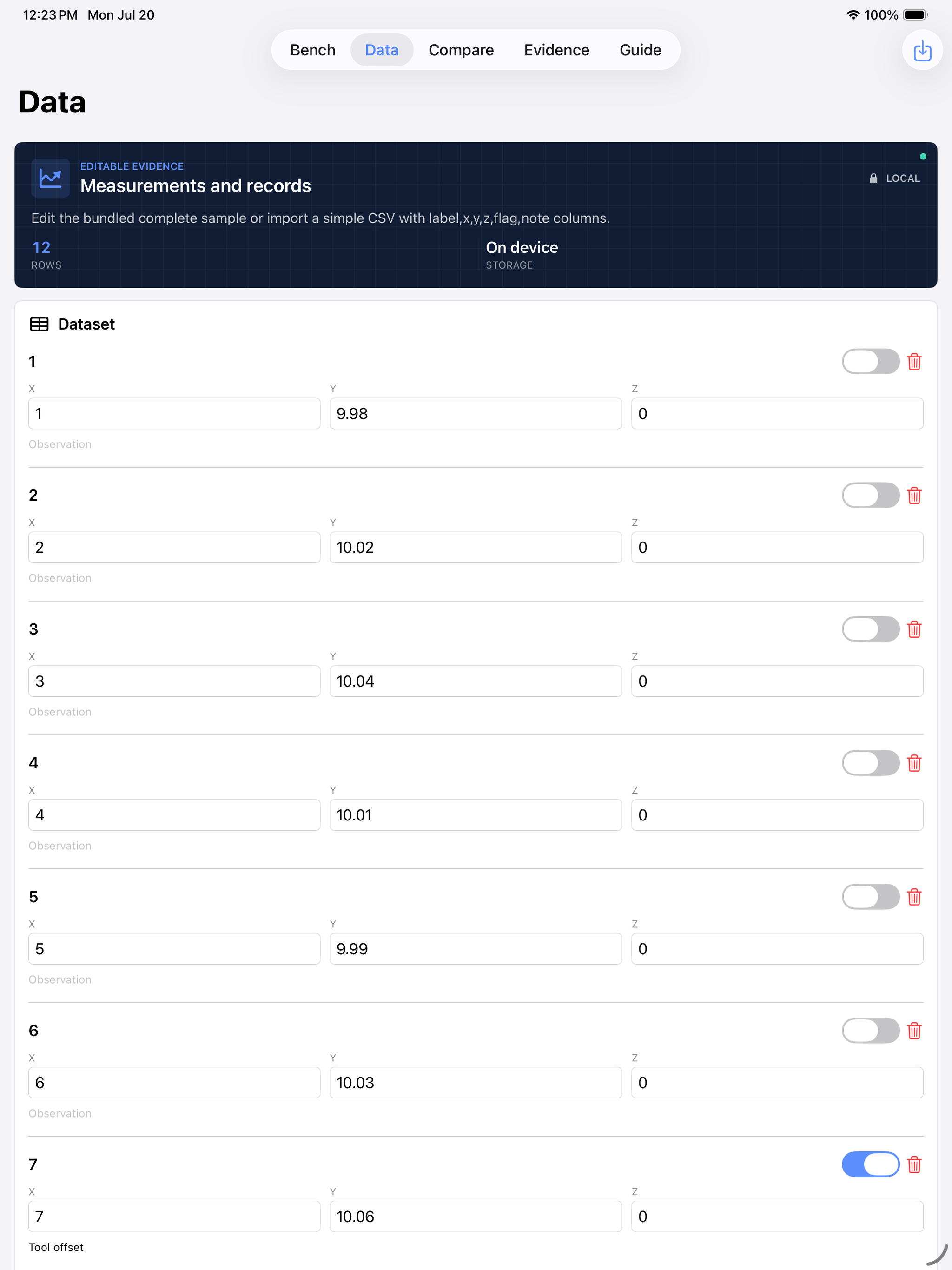 Processquanta: SPC Lab iPad screenshot 2 of 4