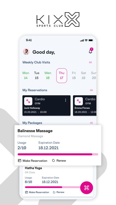 KIXX Sports Club screenshot
