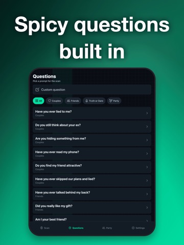 Lie Detector・Truth Scanner iPad screenshot