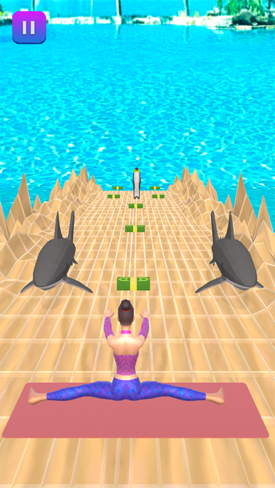 Yoga 3D Workout-FlexRun Screenshot