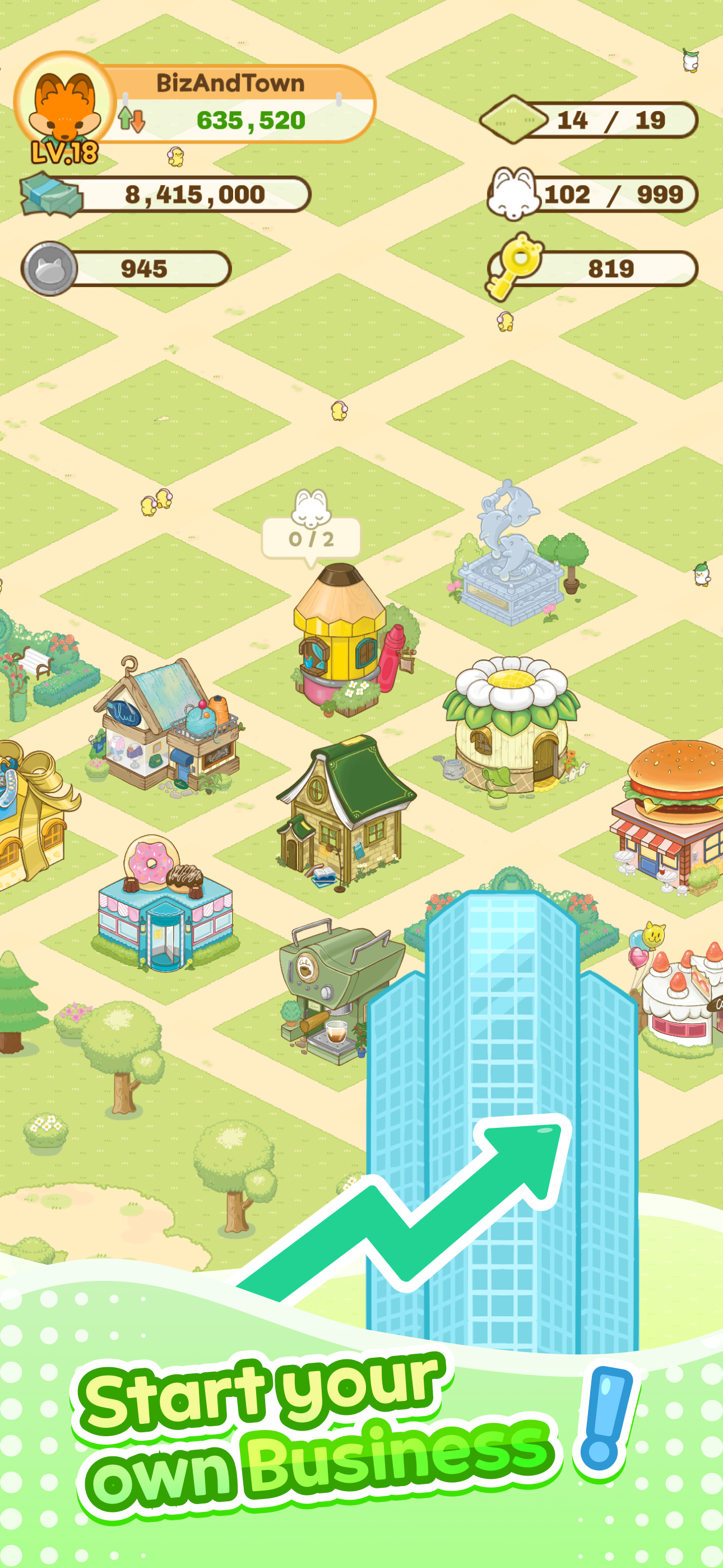 Biz and Town: CEO Simulator