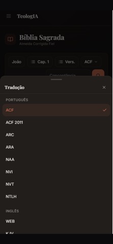 TeologIA App Bíblico Screenshot 6 of 7