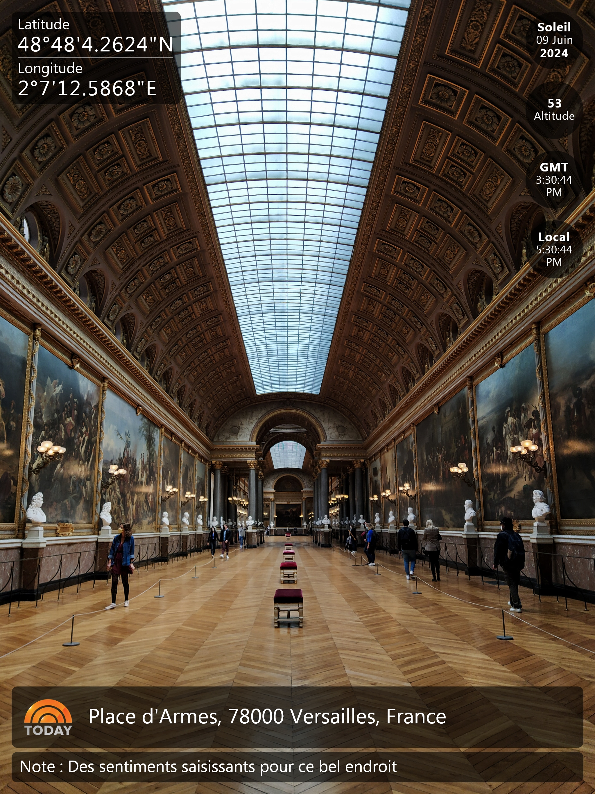 GPS Map Camera Lite: Timestamp