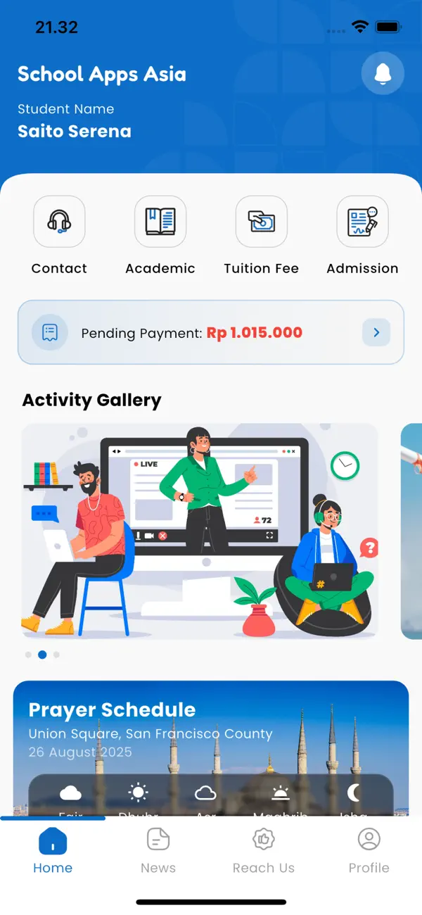 Screenshot #1 pour Adani - School Apps Asia