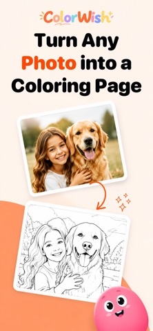 ColorWish: AI Coloring Pages screenshot