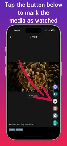 Media Pro · Video Player iPhone screenshot