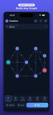Graphica: Graph Algorithms Screenshot 2 of 5