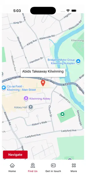 Abids Takeaway Kilwinning screenshot 3