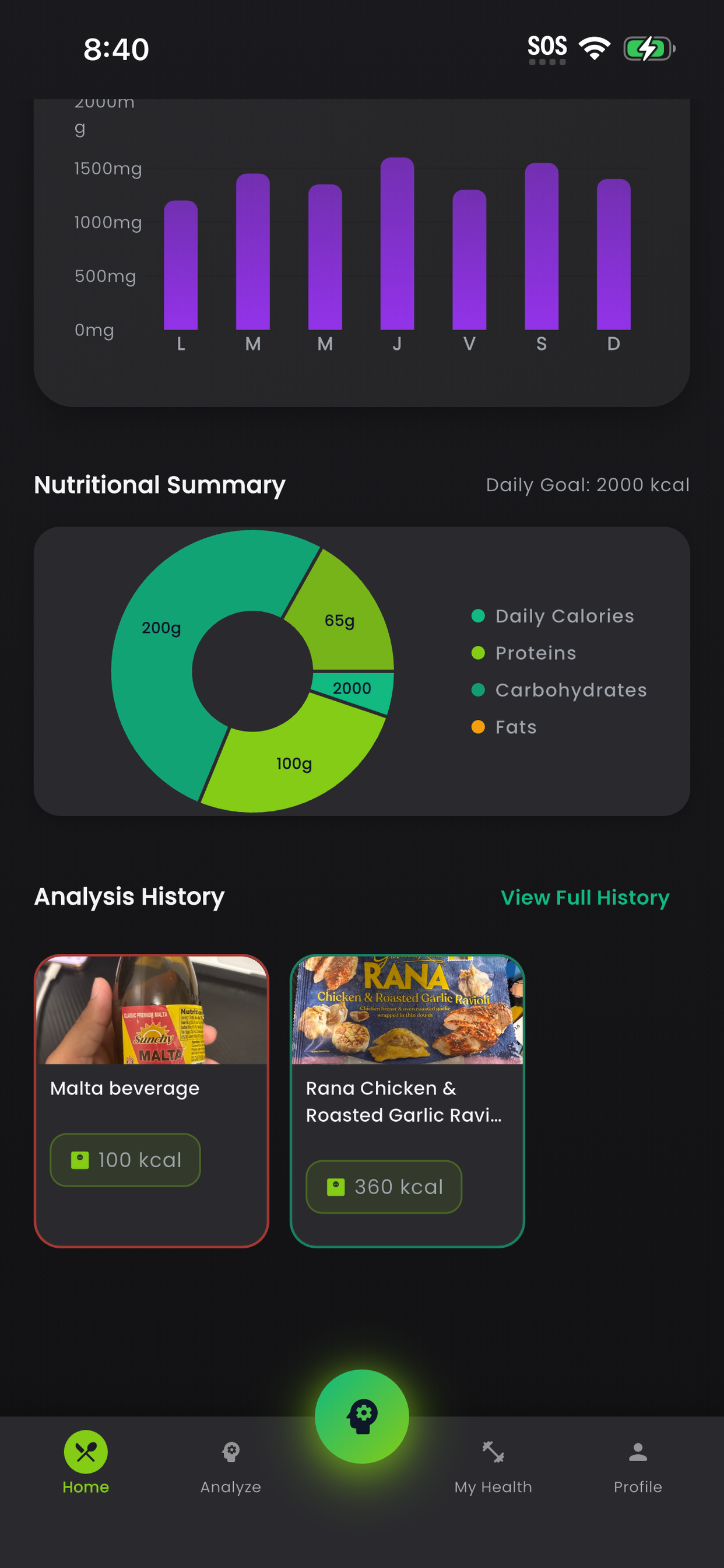 FoodInsight screenshot 3