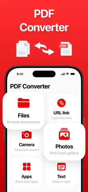 PDF Converter +. screenshot 1