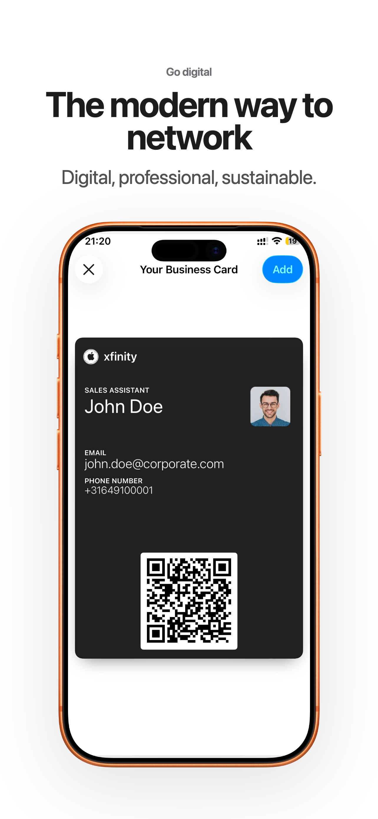 bCard: Digital Business Card screenshot 10