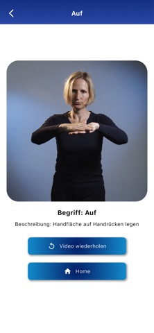 UK-Gebärden app screenshot 2