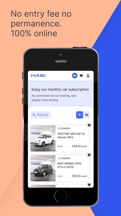 Wabi – Tu coche por meses