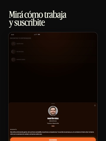 Kaizer: Entrenador Personal iPad screenshot 7