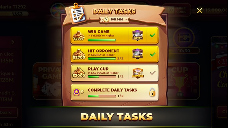 Backgammon King Online Games screenshot 2