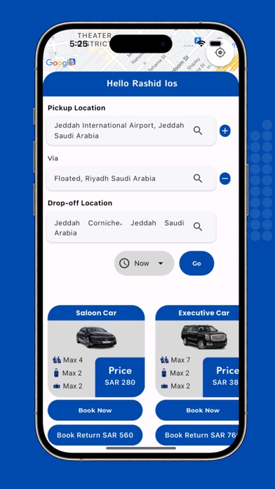 Jeddah Airport Taxi Screenshot