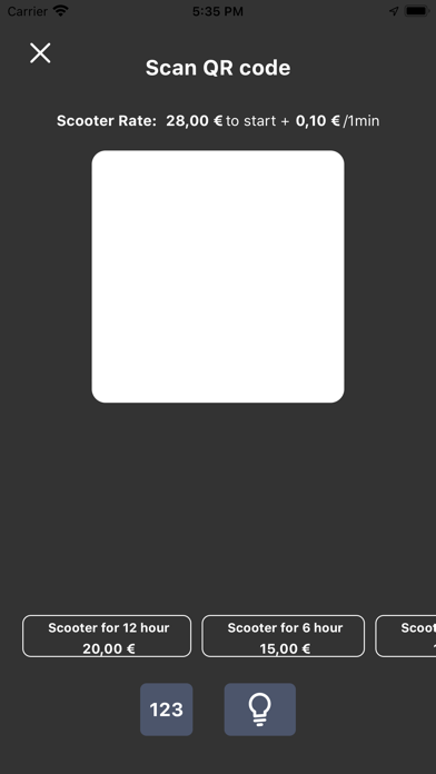 EasyScootersApp Screenshot
