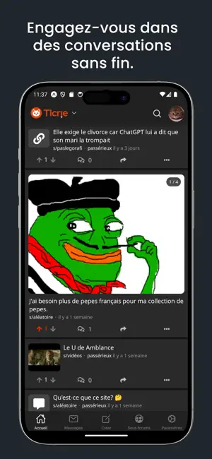 Ticrie screenshot 2