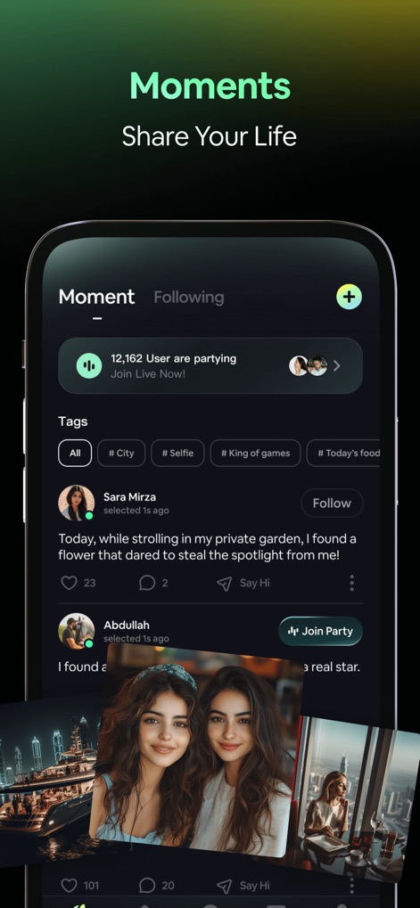 HeyLive - Go Live & Voice Chat - Social Networking App | MWM