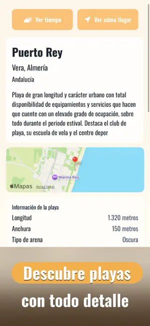 Playas AEMET UV Derma : Olamar iPhone screenshot 4