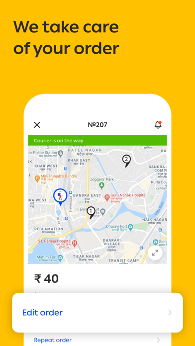 Borzo: Courier Delivery App Screenshot