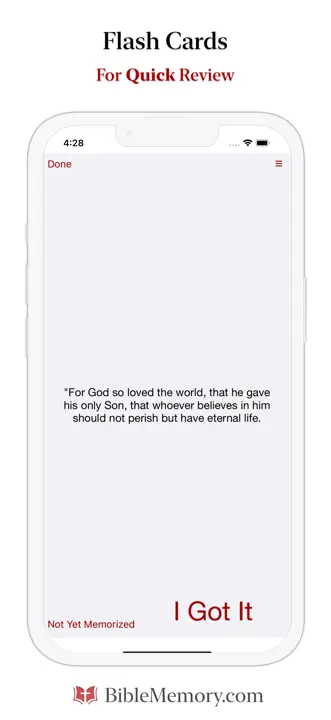 The Bible Memory App: Screenshot 9 von 10