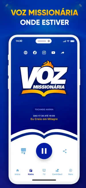 Rádio Voz Missionária screenshot 1