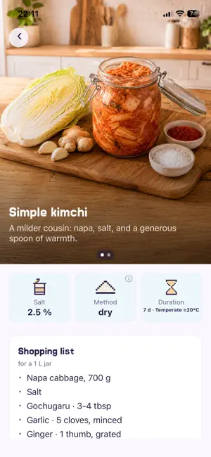 Fermento screenshot 2