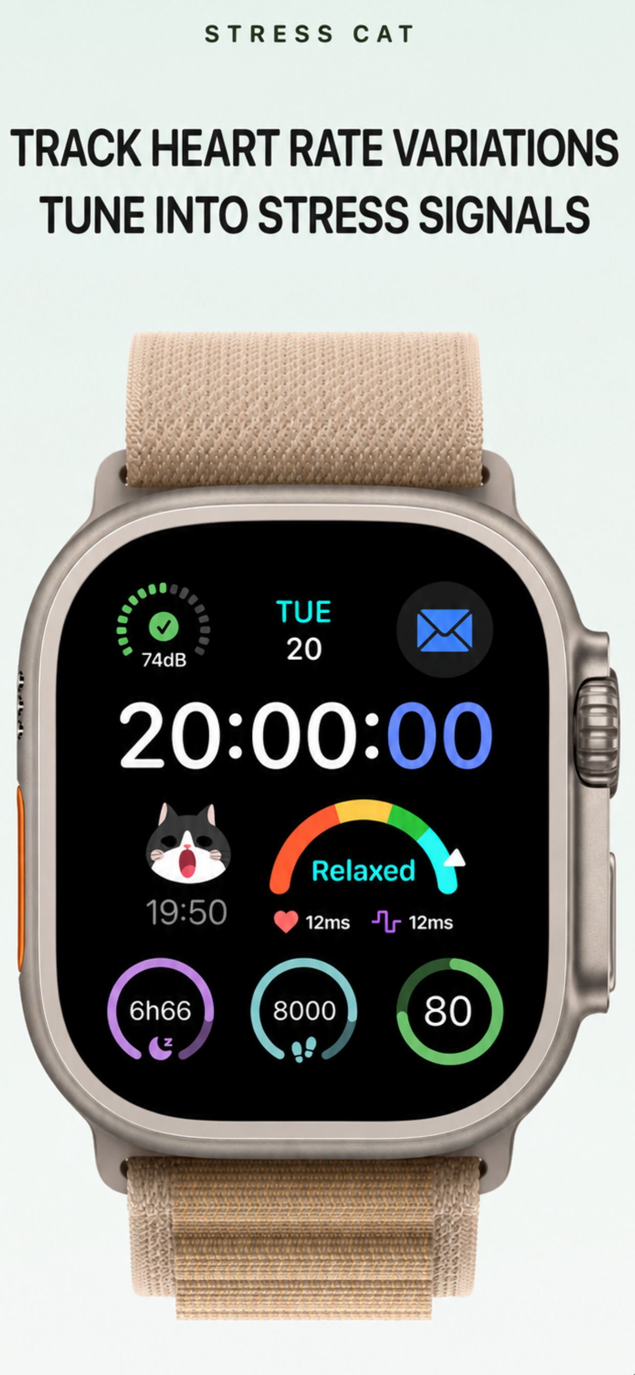 Stress app for Apple Watch Cat screenshot 8