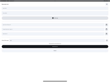 Smart App Link iPad screenshot