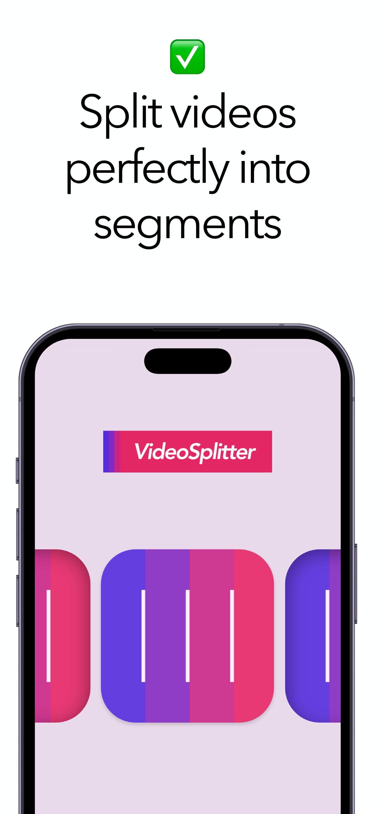 Video Splitter - No Watermark