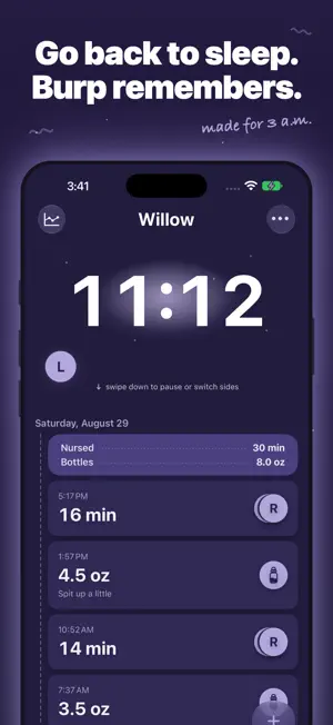Burp: Baby Feeding Tracker screenshot 4