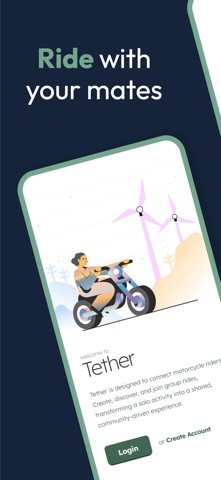 Ride Tether screenshot