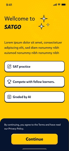 SAT GO iPhone screenshot