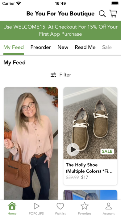Be You For You Boutique Screenshot